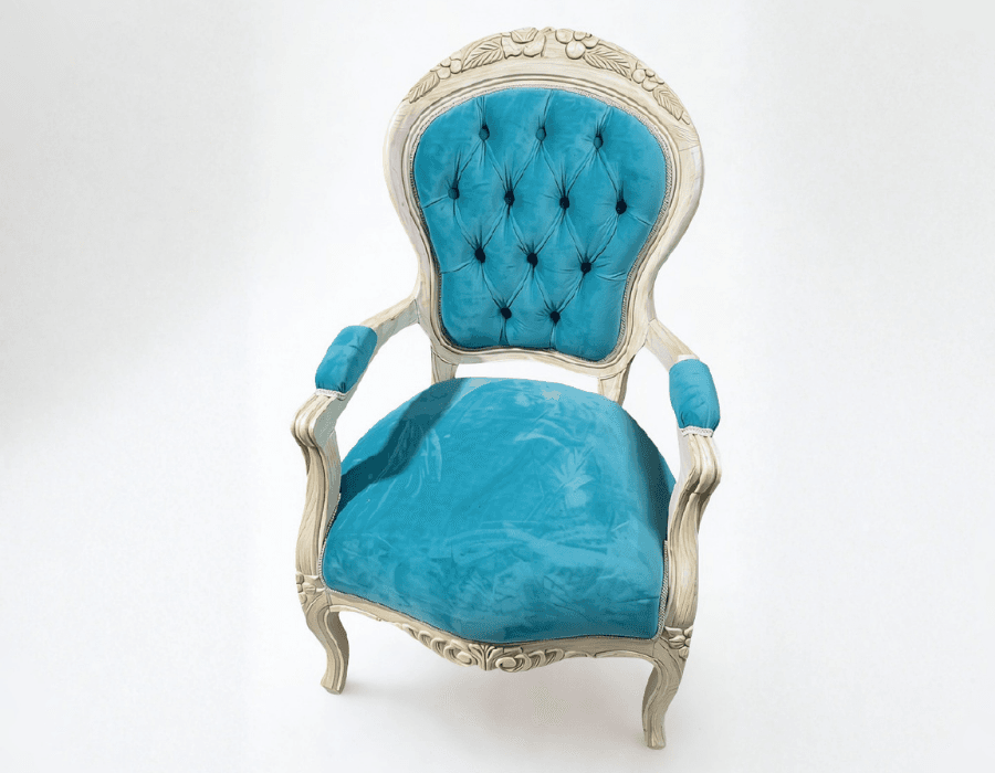 Sillón restaurado por Carval Muebles — Viña del Mar