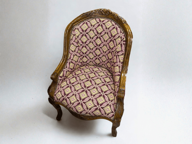 Silla Luis XVI Rosa